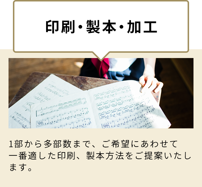 印刷・製本・加工